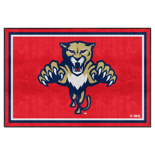 Florida Panthers 5ft. x 8 ft. Plush Area Rug - Florida Panthers