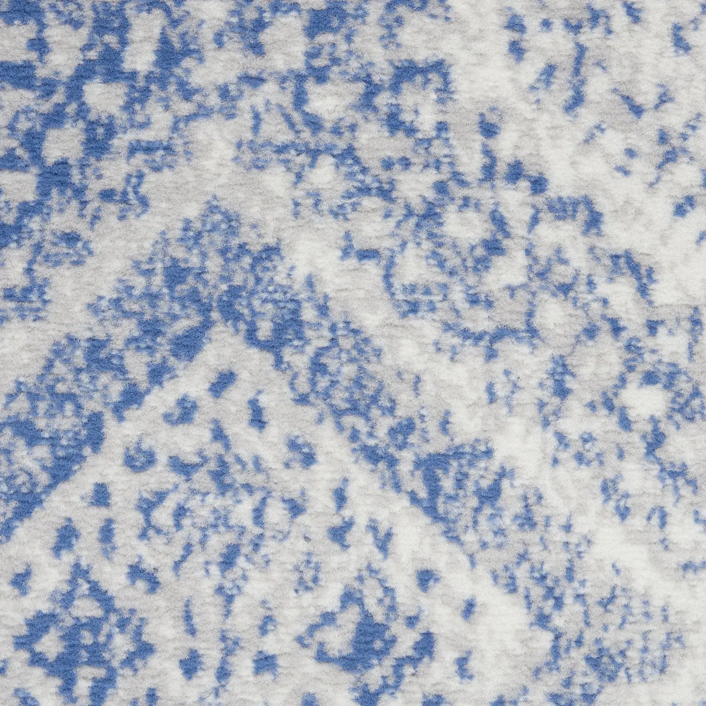 6' X 9' Light Blue Geometric Dhurrie Area Rug - Homeroots - Flyclothing LLC