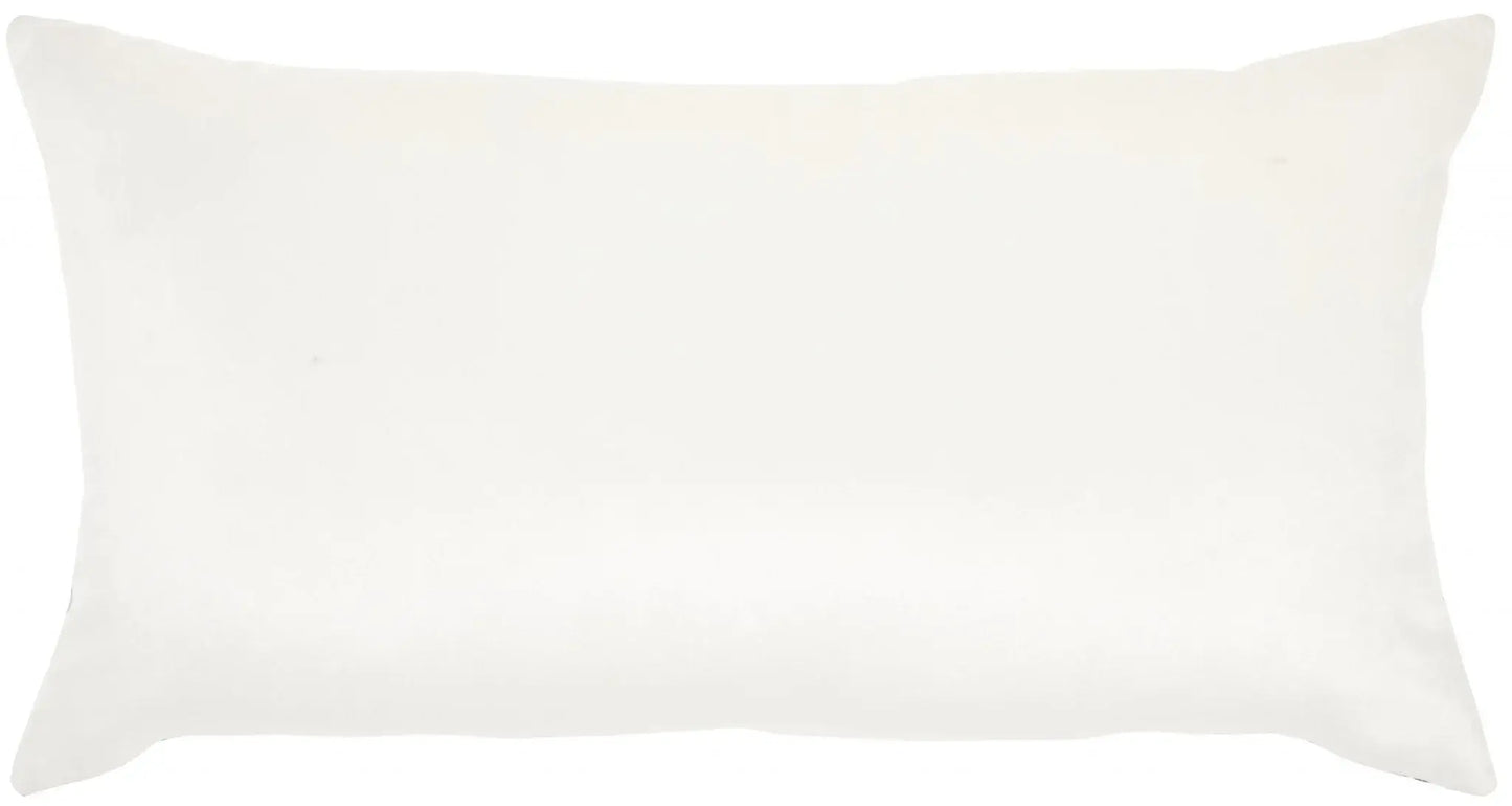 Blue Abstract Lumbar Pillow - Homeroots - Flyclothing LLC