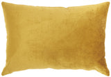 Bold Golden Leopard Lumbar Pillow - Homeroots