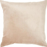 Pink Accent Throw Pillow With Rose Gold Floral Design - Homeroots