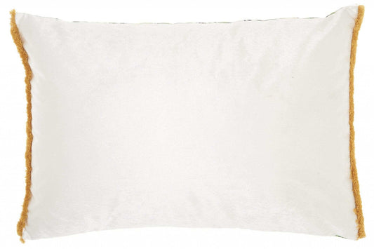 Multicolor Jungle Art Lumbar Pillow - Homeroots - Flyclothing LLC