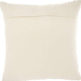 Multi Color Cotton Acryllic Accent Throw Pillow - Homeroots