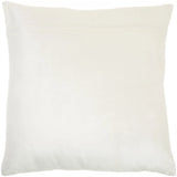 Glam Ivory And Gold Accent Throw Pillow With Beaded Details - Homeroots - Flyclothing LLC