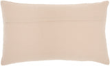 Brilliant Blush Pink Lumbar Pillow - Homeroots