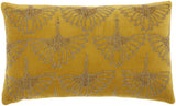 Brilliant Gold Lumbar Pillow - Homeroots