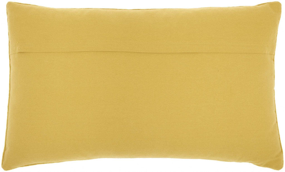 Brilliant Gold Lumbar Pillow - Homeroots - Flyclothing LLC