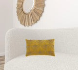 Brilliant Gold Lumbar Pillow - Homeroots