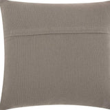 Curly Loops Light Gray Wool Cotton Blend Throw Pillow - Homeroots - Flyclothing LLC