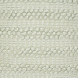 20" Mint Green Striped Throw Pillow With Texture - Homeroots - Flyclothing LLC