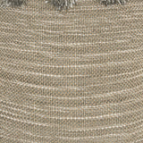 13" X 33" Gray Polyester Blend Throw Pillow With Tassels - Homeroots