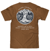 Coors Banquet Golden Colorado T-Shirt - Brown Sugar - Tee Luv - Flyclothing LLC