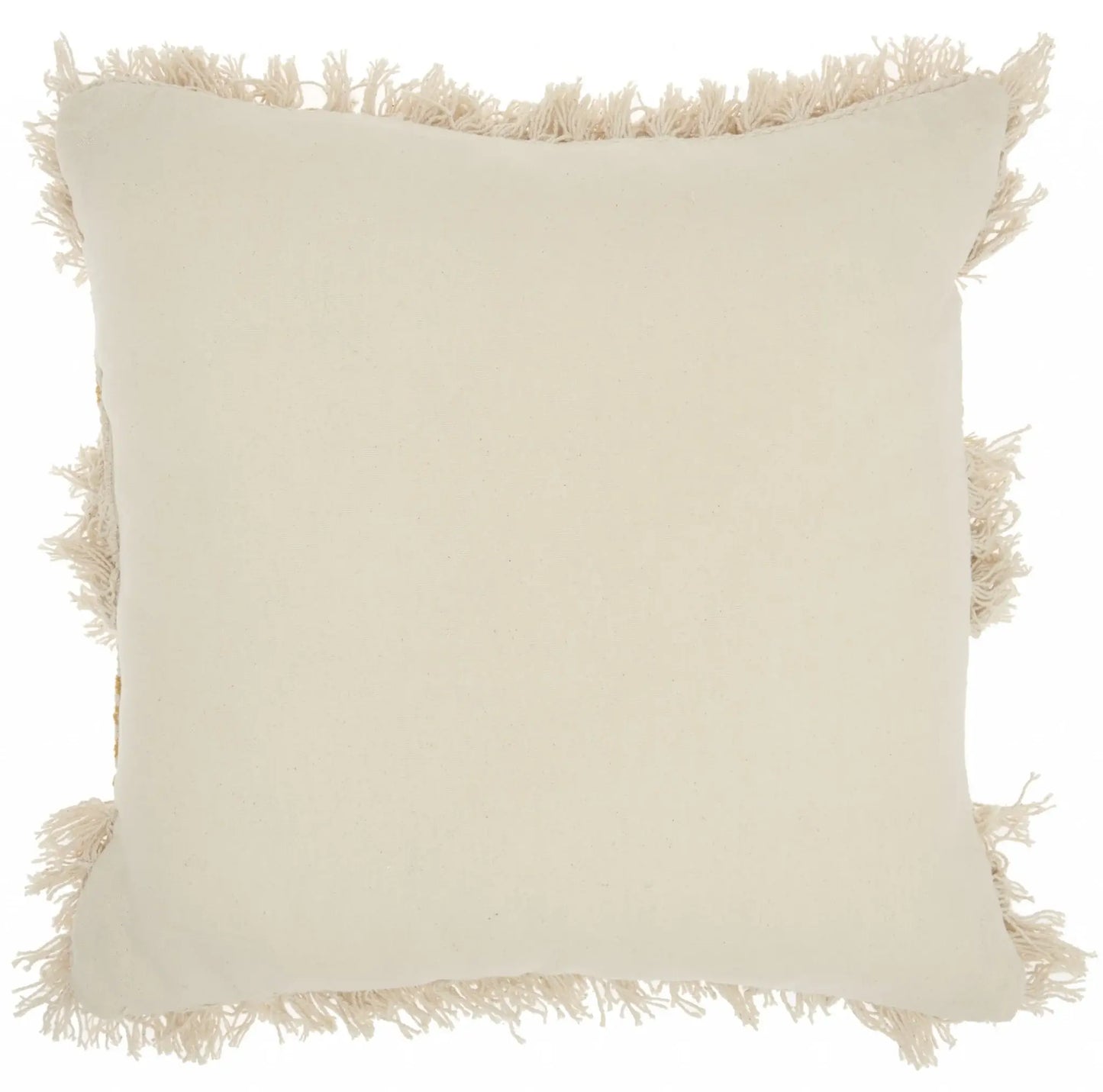 Mustard Diamond Patterned Throw Pillow - Homeroots - Flyclothing LLC