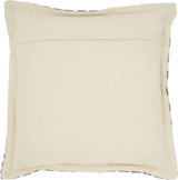 Indigo And Ivory Triangle Design Throw Pillow - Homeroots - Flyclothing LLC