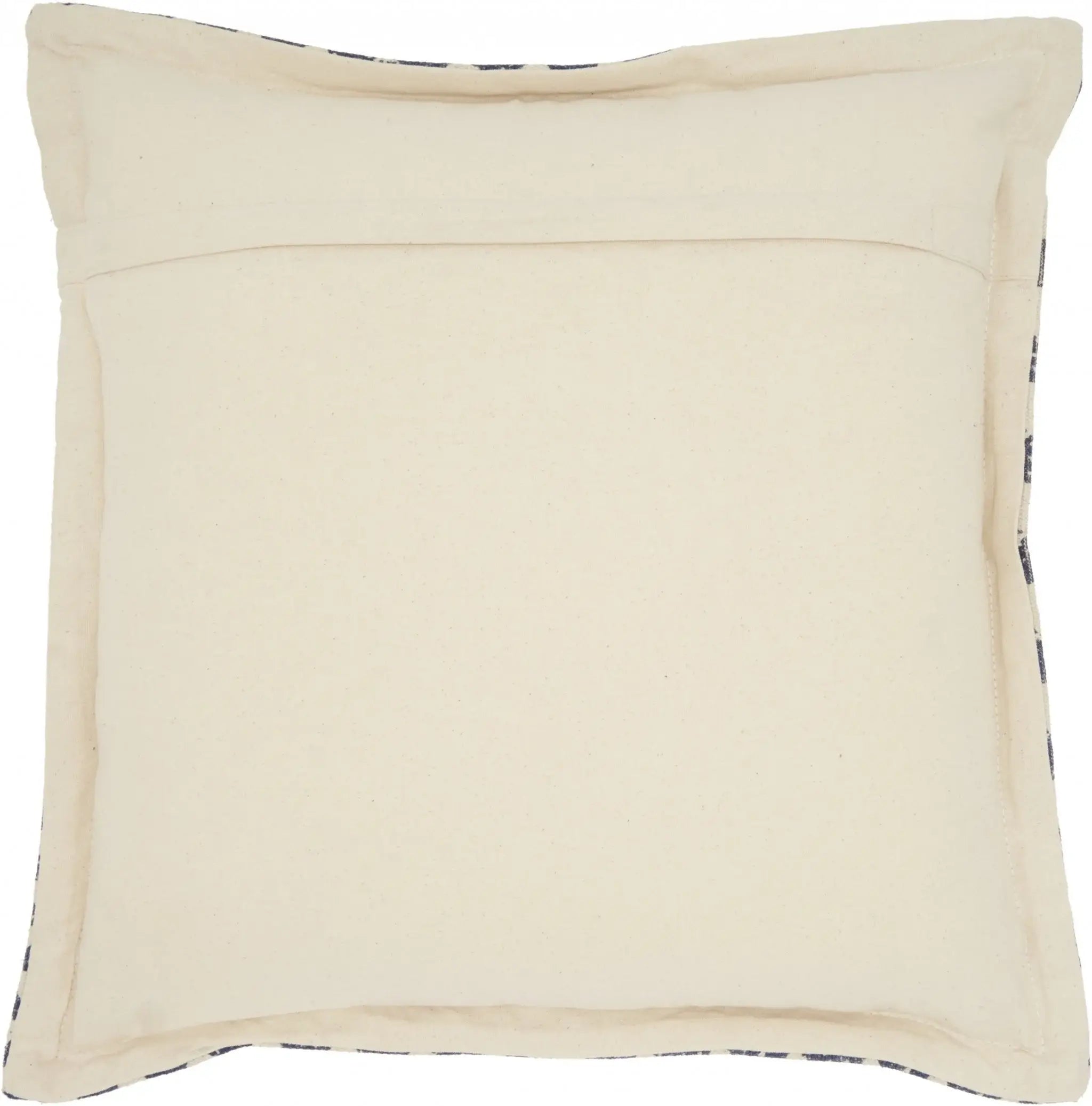 Indigo And Ivory Triangle Design Throw Pillow - Homeroots - Flyclothing LLC