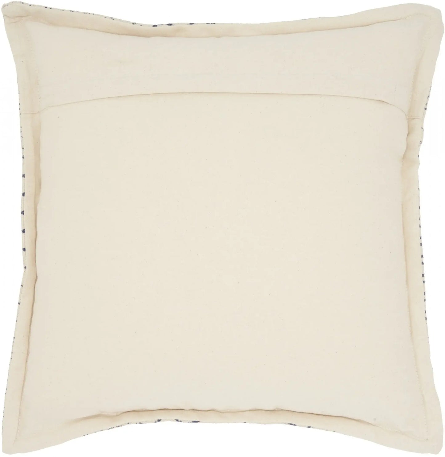 Indigo And Ivory Geometric Throw Pillow - Homeroots - Flyclothing LLC