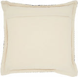 Indigo And Ivory Floral Waves Throw Pillow - Homeroots - Flyclothing LLC