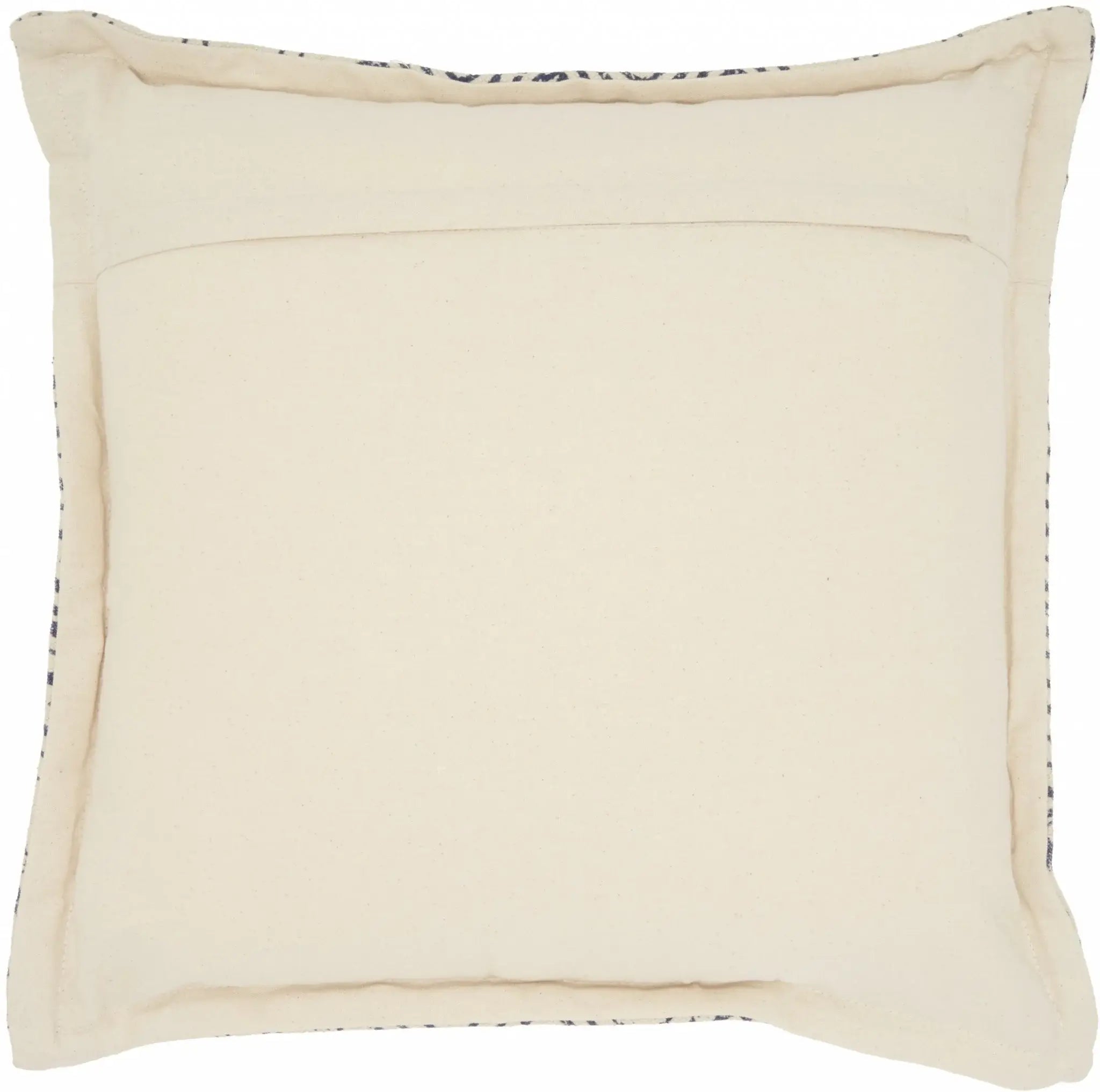 Indigo And Ivory Floral Waves Throw Pillow - Homeroots - Flyclothing LLC