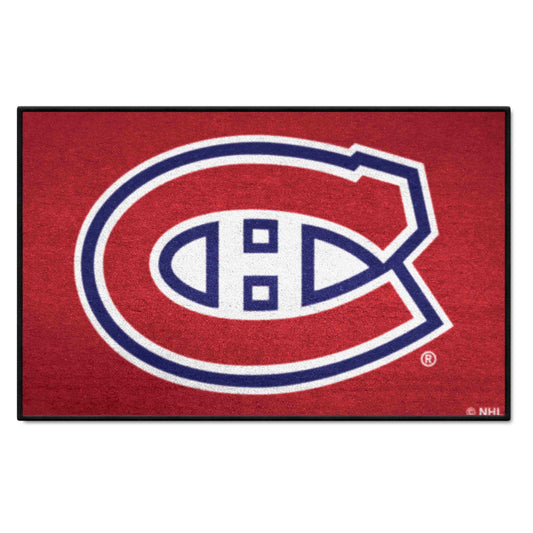 Montreal Canadiens Starter Mat Accent Rug - 19in. x 30in. - Montreal Canadiens