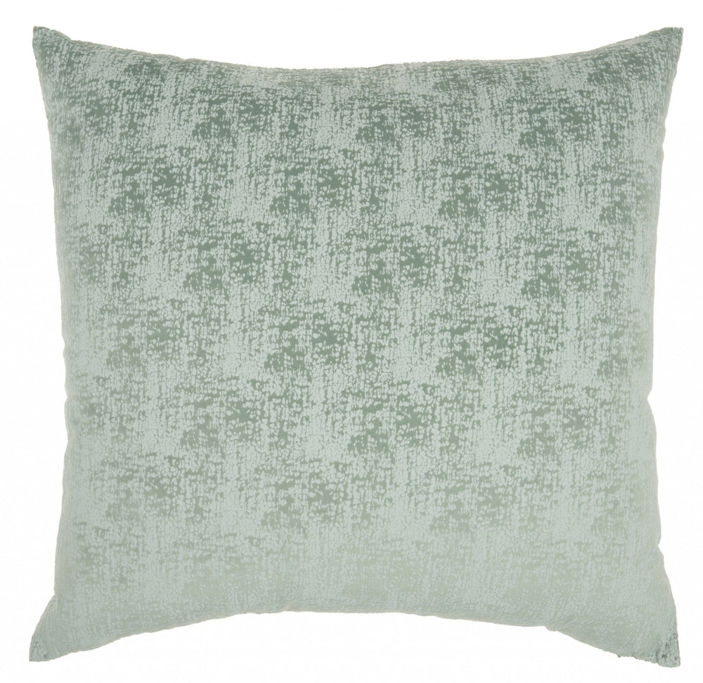 22" Green Abstract Throw Pillow - Homeroots - Flyclothing LLC