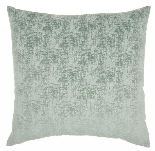 22" Green Abstract Throw Pillow - Homeroots