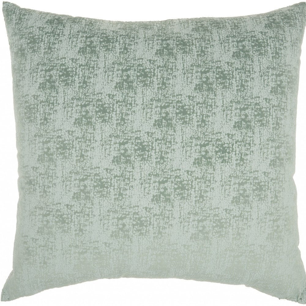 22" Green Abstract Throw Pillow - Homeroots - Flyclothing LLC