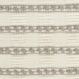 Light Gray And Ivory Textured Stripes Throw Pillow - Homeroots - Flyclothing LLC