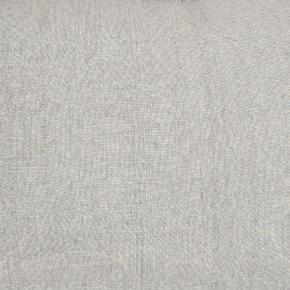 16" X 24" Gray Pillow With Ruffled Edges - Homeroots - Flyclothing LLC