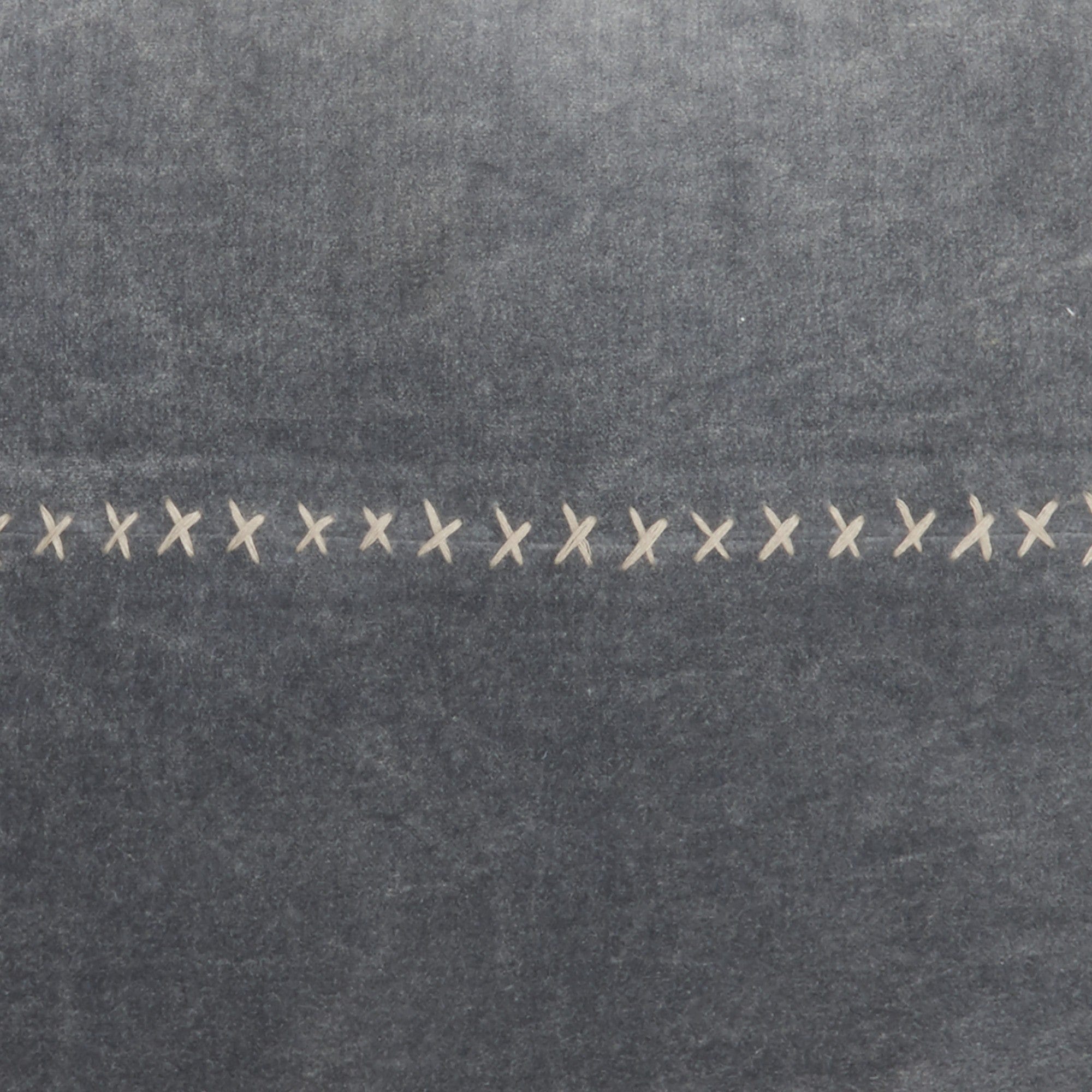 14" X 22" Steel Blue Pillow With Tassels Edges - Homeroots - Flyclothing LLC