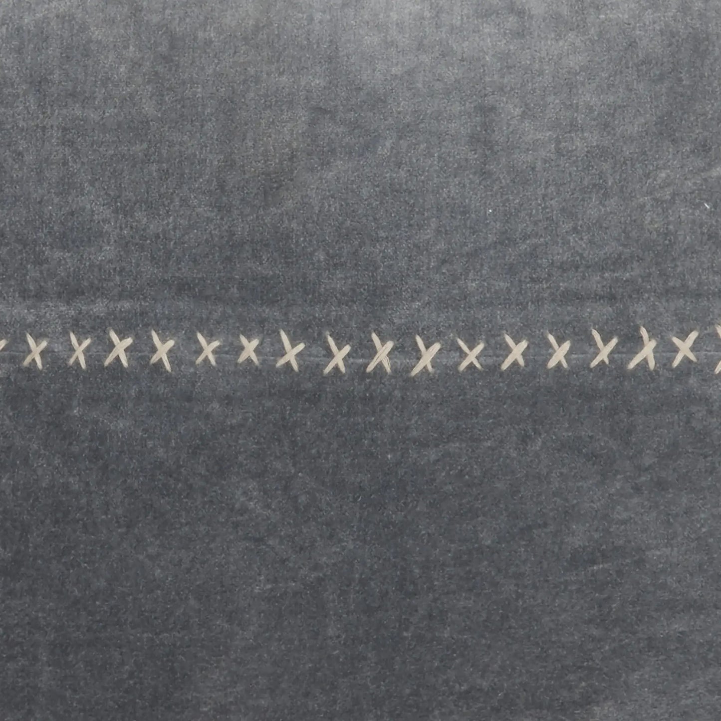 Wide Tasseled Marble Steel Blue Throw Pillow - Homeroots - Flyclothing LLC