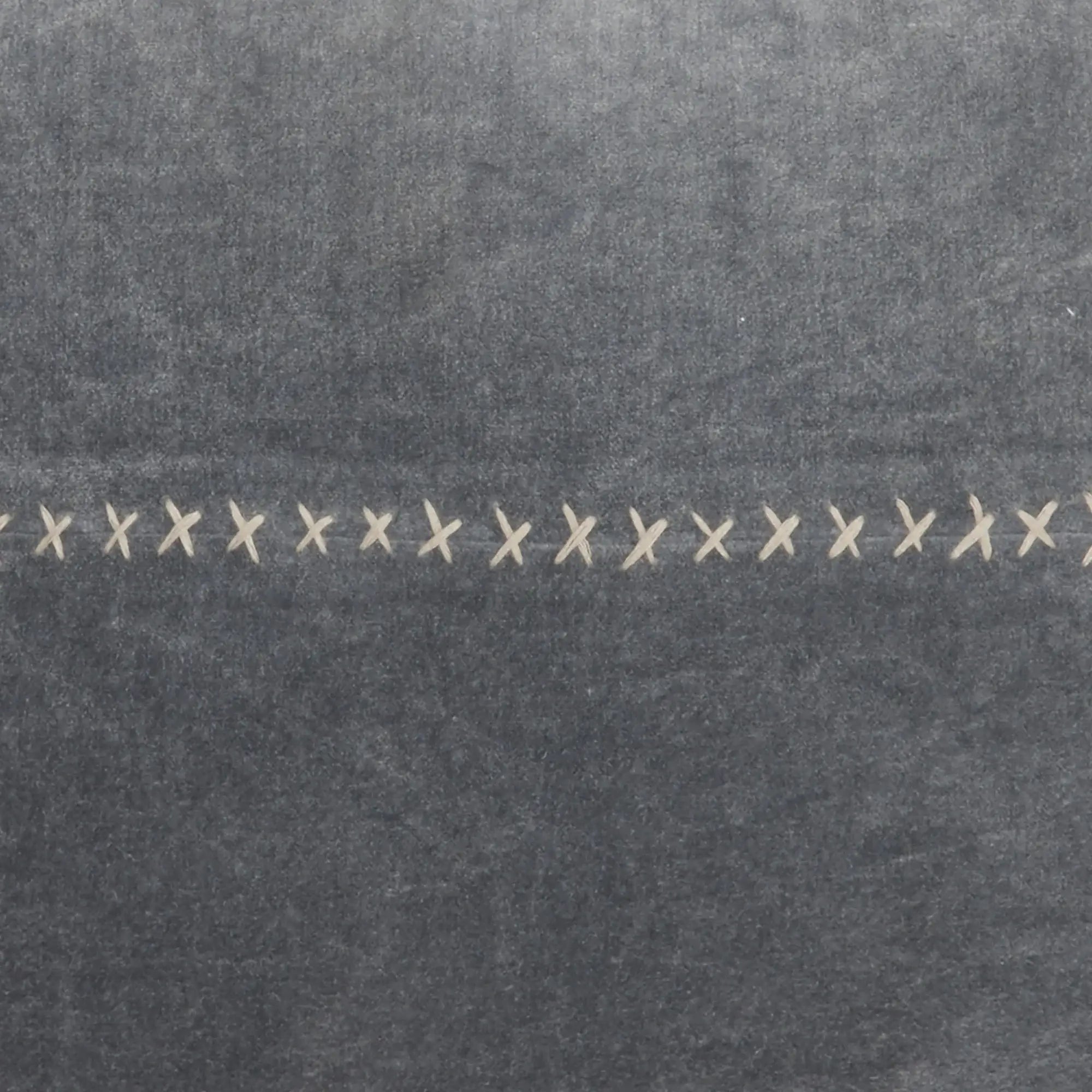 Wide Tasseled Marble Steel Blue Throw Pillow - Homeroots - Flyclothing LLC