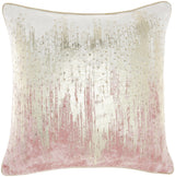 18" Pink Velvet Throw Pillow - Homeroots - Flyclothing LLC