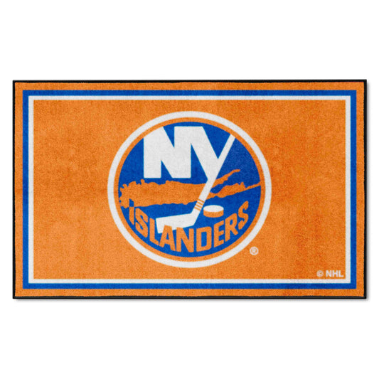 New York Islanders 4ft. x 6ft. Plush Area Rug - New York Islanders