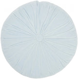 16" Periwinkle Tufted Round Throw Pillow - Homeroots - Flyclothing LLC