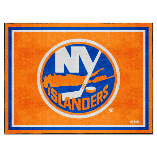 New York Islanders 8ft. x 10 ft. Plush Area Rug - New York Islanders