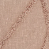 Boho Chic Blush Textured Lines Throw Pillow - Homeroots - Flyclothing LLC