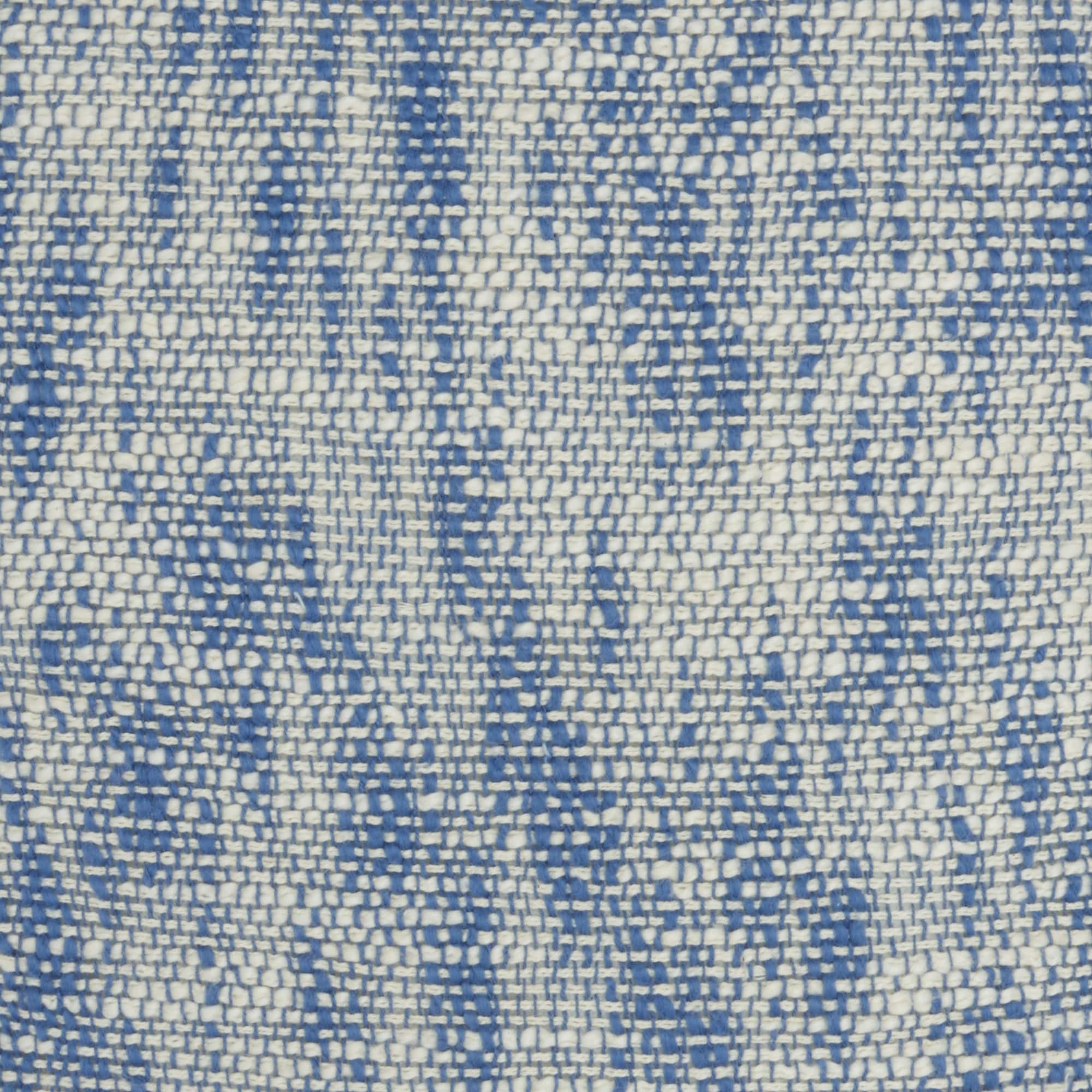 Blue And Ivory Abstract Pattern Throw Pillow - Homeroots