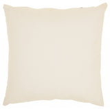 Taupe Distressed Stripes Throw Pillow - Homeroots