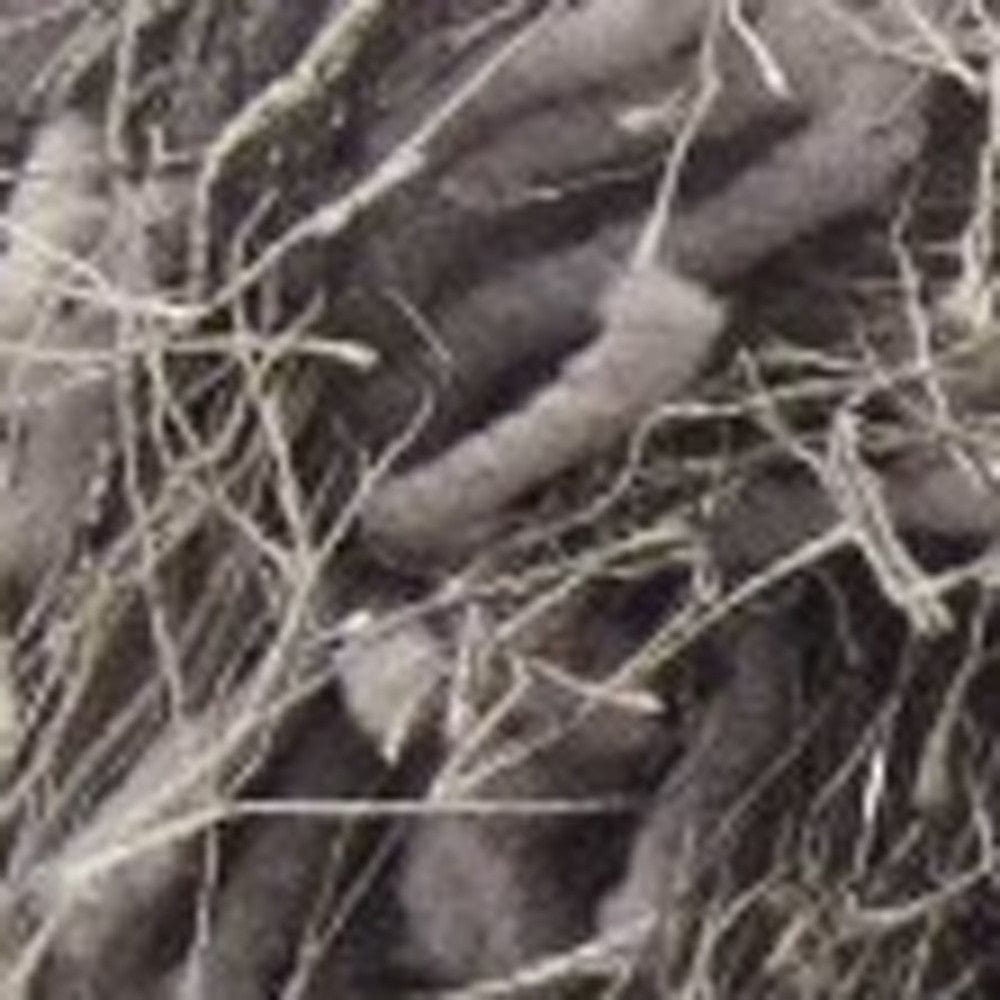 14" X 20" Slate Gray Faux Fur Throw Pillow - Homeroots - Flyclothing LLC