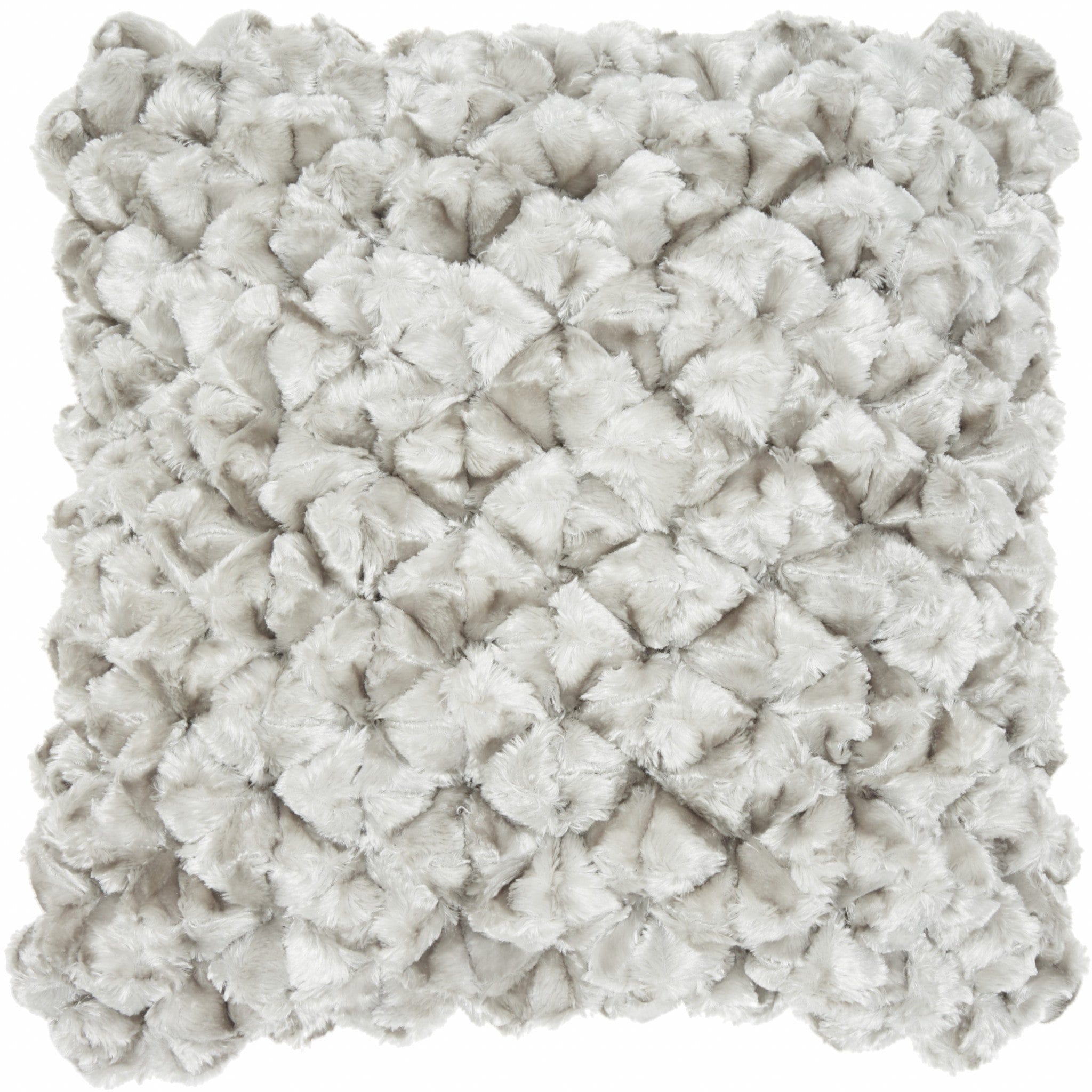 20" Silver Throw Pillow - Homeroots - Flyclothing LLC