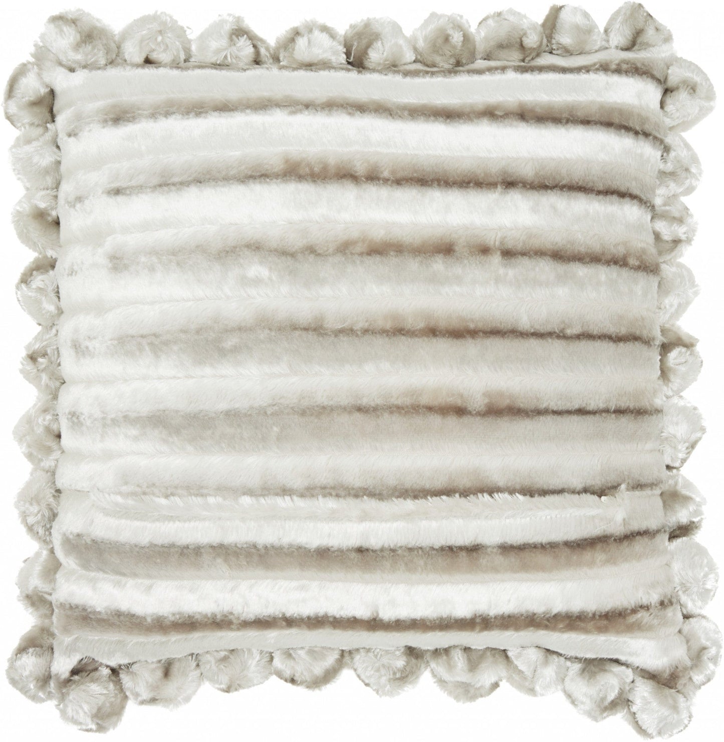 20" Silver Throw Pillow - Homeroots - Flyclothing LLC