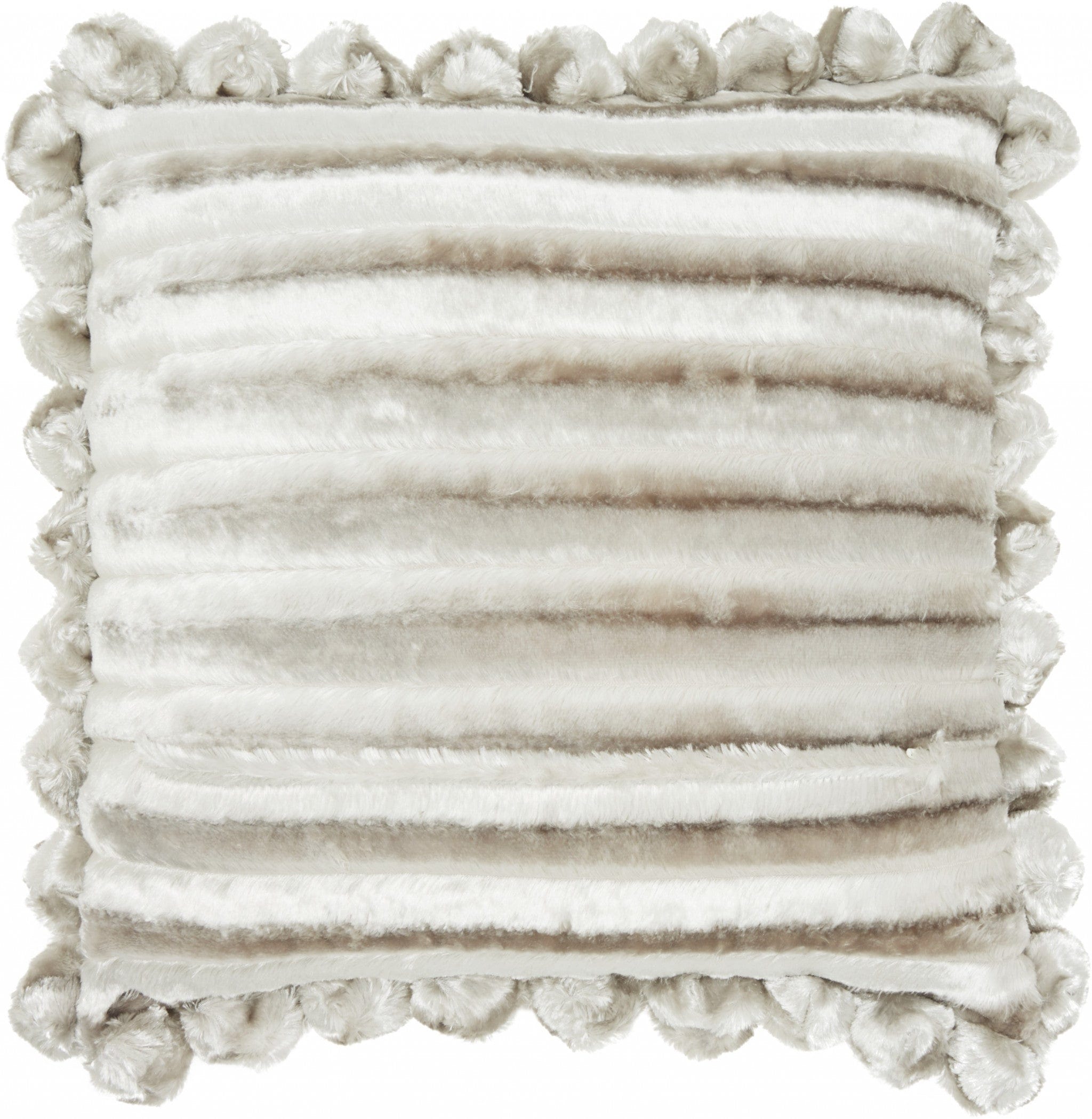 20" Silver Throw Pillow - Homeroots - Flyclothing LLC