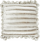 20" Silver Throw Pillow - Homeroots