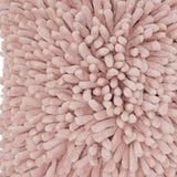 20" Pale Pink Soft Nubby Shag Throw Pillow - Homeroots - Flyclothing LLC