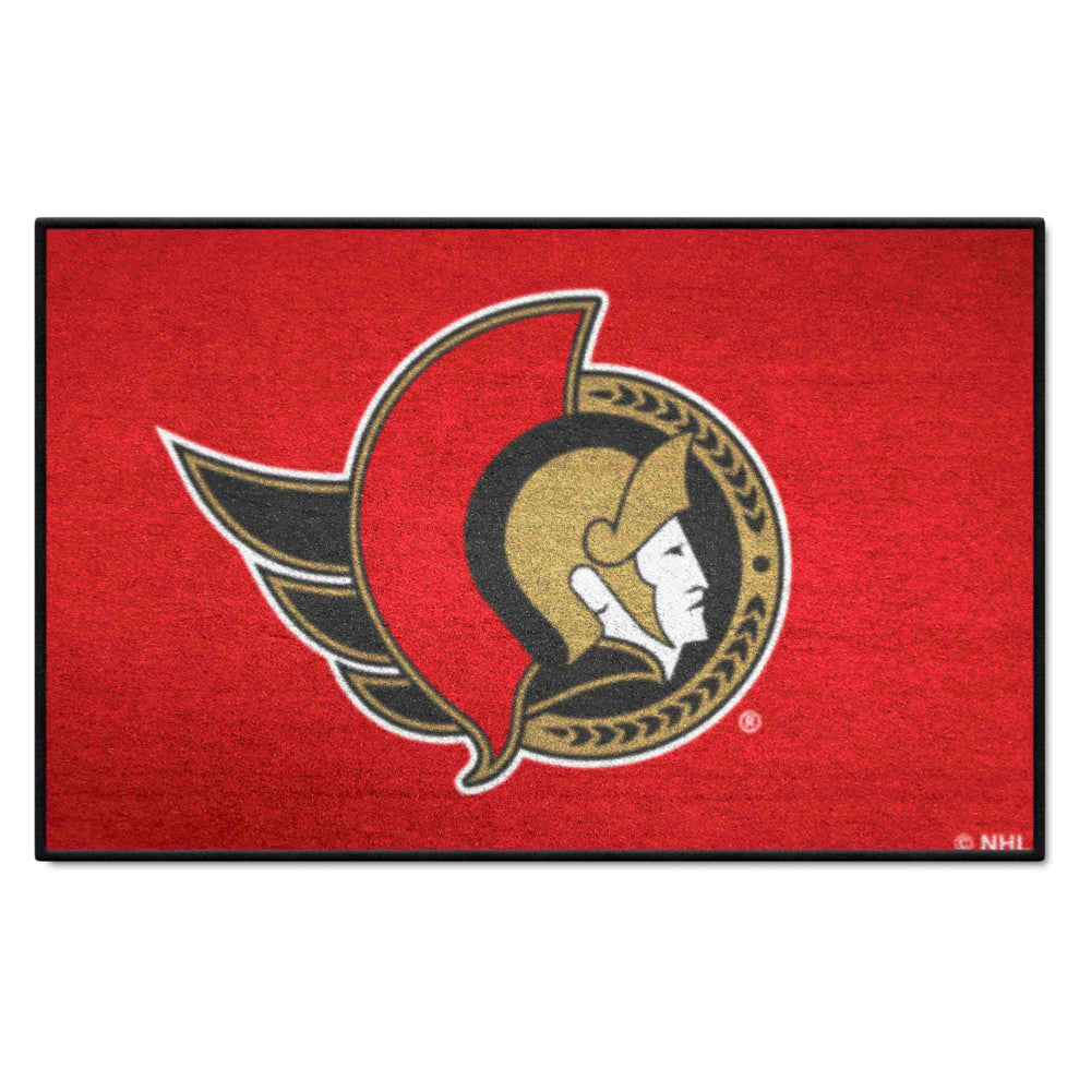 Ottawa Senators Starter Mat Accent Rug - 19in. x 30in. - Ottawa Senators