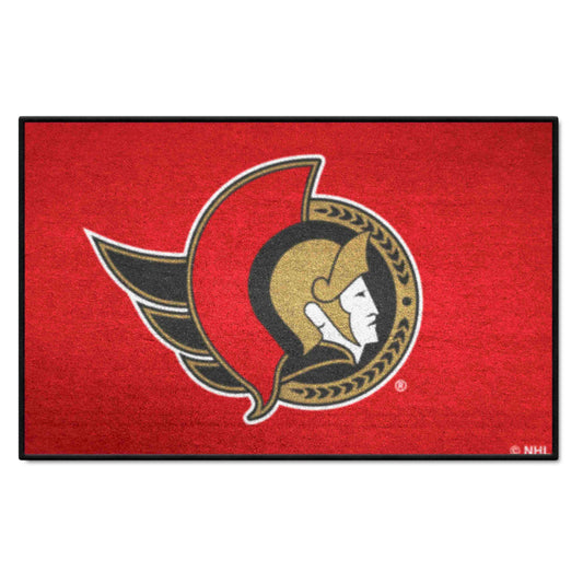 Ottawa Senators Starter Mat Accent Rug - 19in. x 30in. - Ottawa Senators