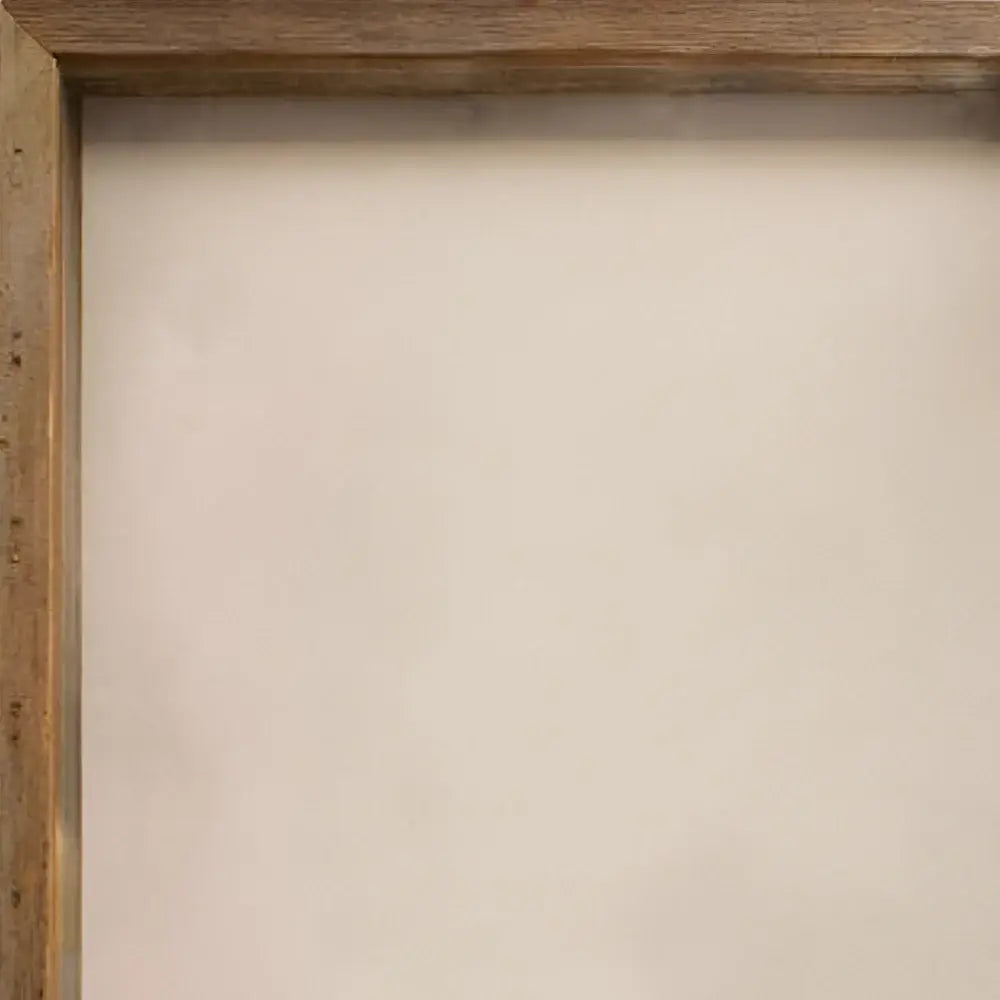 6” X 6” Rustic Farmhouse Gray Wood Shadow Box Frame - Homeroots - Flyclothing LLC