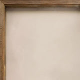 6” X 6” Rustic Farmhouse Gray Wood Shadow Box Frame - Homeroots
