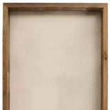 6” X 6” Rustic Farmhouse Gray Wood Shadow Box Frame - Homeroots - Flyclothing LLC