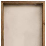 6” X 6” Rustic Farmhouse Gray Wood Shadow Box Frame - Homeroots - Flyclothing LLC